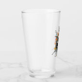 Kat Drummer die drums Drink Glas (Rechts)