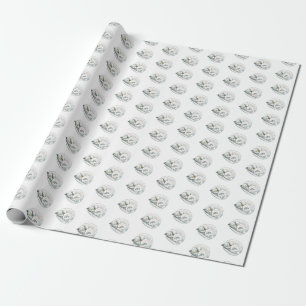 Kat dutje cadeaupapier