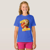 Kat Eating Cheese Puffs T-shirt (Voorkant volledig)