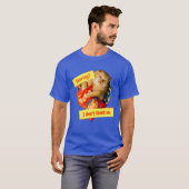 Kat Eating Cheese Puffs T-shirt (Voorkant volledig)