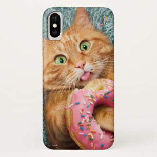 Kat Eating Donut Case-Mate iPhone Case