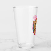 Kat Eating Donut Glas (Rechts)