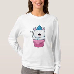 Kat Eating Muffin T-shirt