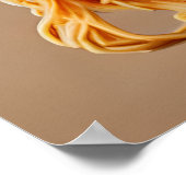 Kat Eating Spaghetti Poster (Hoek)