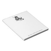  kat Een brief schrijven Notitieblok (Schuin)