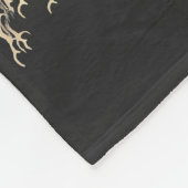 Kat eet Ramen, Wave of Kanawaga Fleece Deken (Hoek)