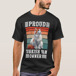 Kat Eigenaar TROTS TURKSE VAN EIGENAAR Kat Vader T-shirt