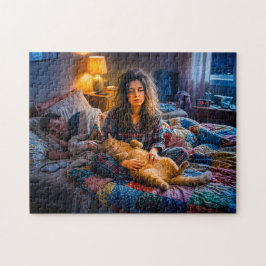 Kat Eist Knuffels Om 3 Uur 's Ochtends Legpuzzel