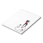Kat elegance PERSONALIZE Notitieblok (Linkerzijde)