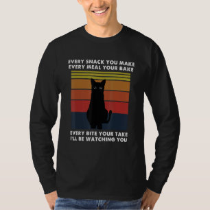 Kat elke biet die je neemt  kat schimmelvlees sn t-shirt