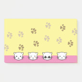 Kat Emoji Art 1 Post-it® Notes (Voorkant)