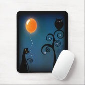 Kat en ballon muismat (Met muis)