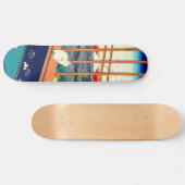 Kat en berg Fuji 1857 Skateboard (Horizontaal)
