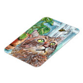 Kat en bijen magneet (Linkerzijde)