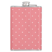 kat en bloemen heupfles (Achterkant)