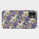 Kat En Bloemen iPhone / iPad hoesje (Achterkant (horizontaal))
