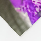 kat en bloemen van blauwe en roestkalikat fleece deken (Hoek)