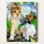 Kat en botervliegen planner (Achterkant)