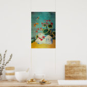 Kat en Butterfly, Suzuki Harunobu Poster (Keuken)