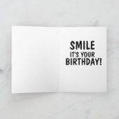 KAT- EN CHICKEN-FUNNY BIRTHDAY-WENSKAART KAART (Binnen)