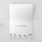 Kat- en cichorei-vogelkaart kaart (Binnen)