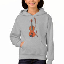 Kat en de duivel - Mijn Violin - Meisjes hoodie
