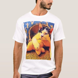 Kat en de heer Piggy T-shirt