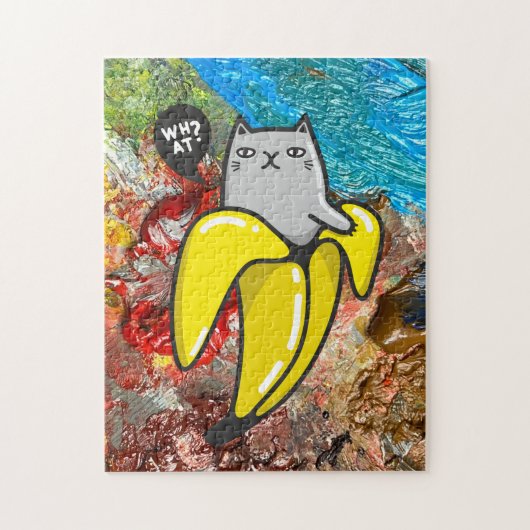Kat en de kleuren legpuzzel (Verticaal)