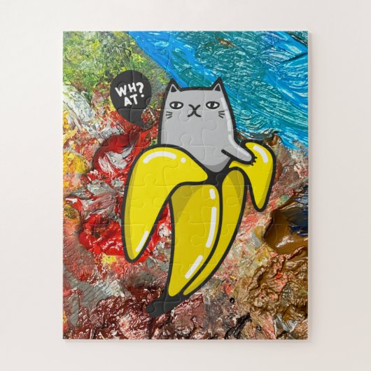 Kat en de kleuren legpuzzel (Verticaal)