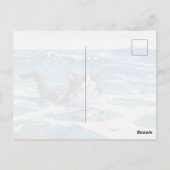 Kat En De Oceaan (#3) Briefkaart (Achterkant)
