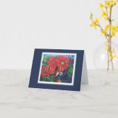 Kat en de vlinderkaart kaart (Gele Bloem)