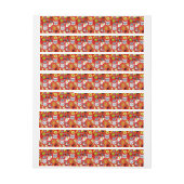 Kat en ei op rood (Vel)