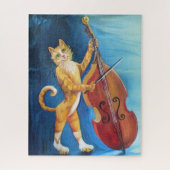 Kat en fistel legpuzzel (Verticaal)