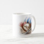 kat en giet koffiemok (Voorkant rechts)