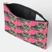 Kat En Hamster Print Knip Naai Tas (Open)