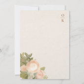 Kat en Hond Bruiloft Save the Date Uitnodiging (Achterkant)