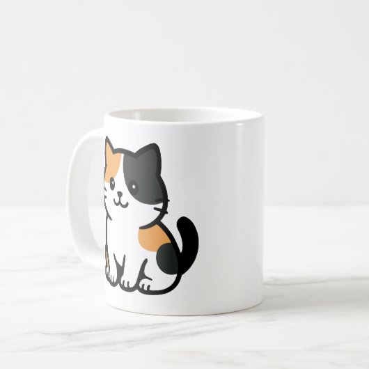 kat en hond koffiemok (Voorkant links)