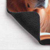 Kat en hond lezen van een boek muismat (Hoek)