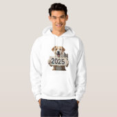 Kat en Hond met het poster 2025 Hoodie (Voorkant volledig)