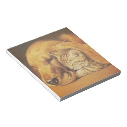 Kat en hond notitieblok (Schuin)