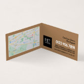 Kat en hond, Pet Boarding Gedetailleerd Visitekaartje (Binnen)