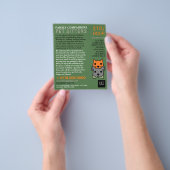 Kat en hond, Pet Sitting Service Adverteren Flyer (Hand)