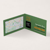 Kat en hond, Pet Sitting Service Gedetailleerd Visitekaartje (Binnen)