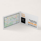 Kat en hond, Pet Sitting Service Gedetailleerd Visitekaartje (Binnen)