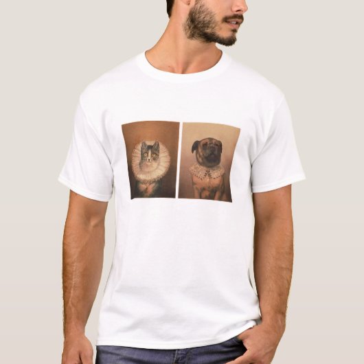 Kat en hond t-shirt (Voorkant)