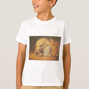 Kat en hond t-shirt
