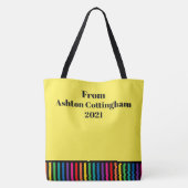 Kat en hond Tas van de leraar - zie terug! (Achterkant)