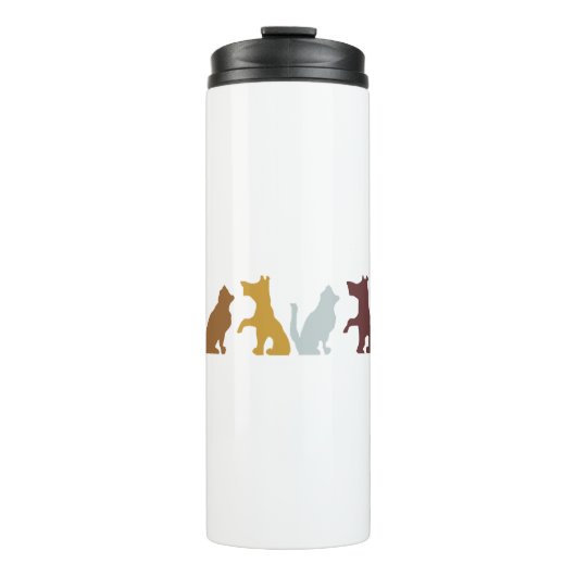 Kat En Hond Thermosbeker (Voorkant)