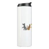 Kat En Hond Thermosbeker (Gedraaid links)