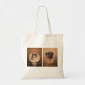 Kat en hond tote bag (Voorkant)